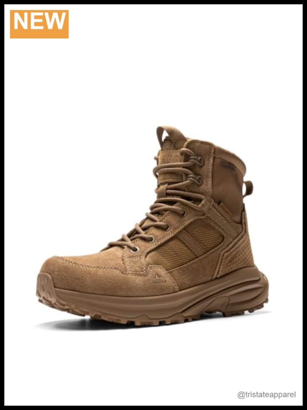 Men's Lightweight Tactical Combat Boots Military Work Side Zip